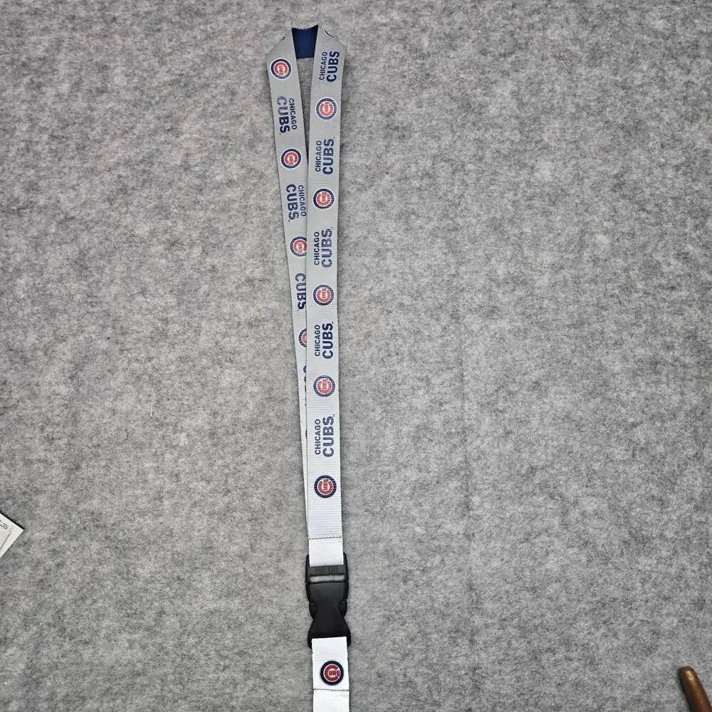 CHICAGO CUBS KEY CHAIN LANYARD W/ DETACHABLE BUCKLE 1